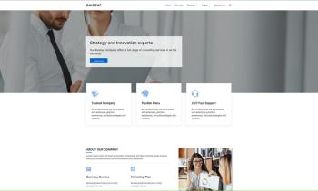 Raiseup Business Consulting and Professional Services Joomla Template